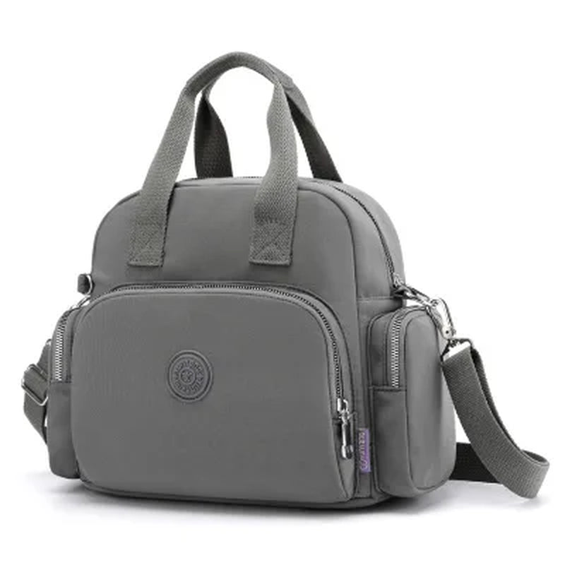 Woman Handbags 2023 New Candy Color Casual Shoulder Bags Concealed USB Charging Women Messenger Bags Multifunction Back Pack