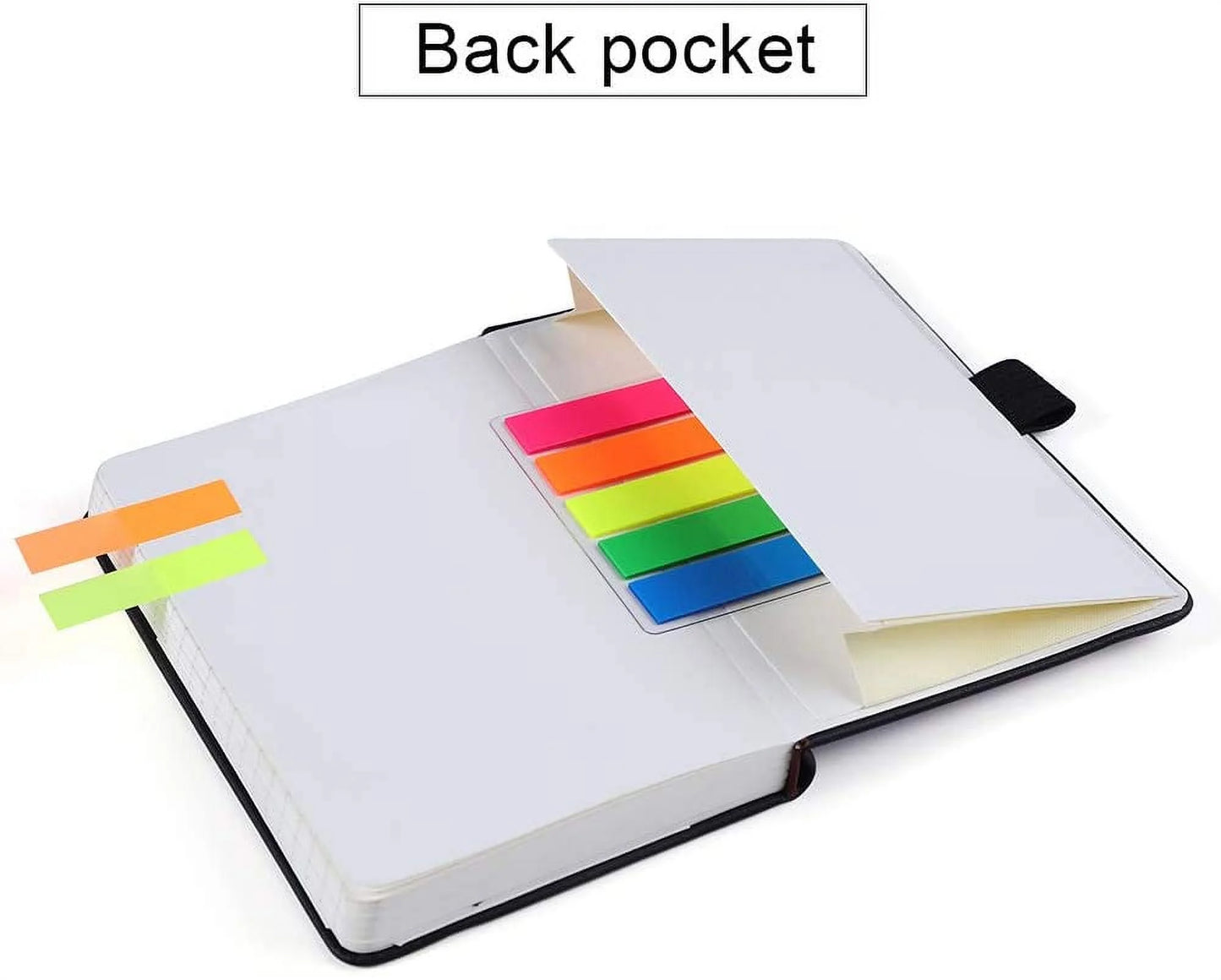 TUL Custom Notetaking System Discbound Notebook, Letter Size, Leather Cover, Black