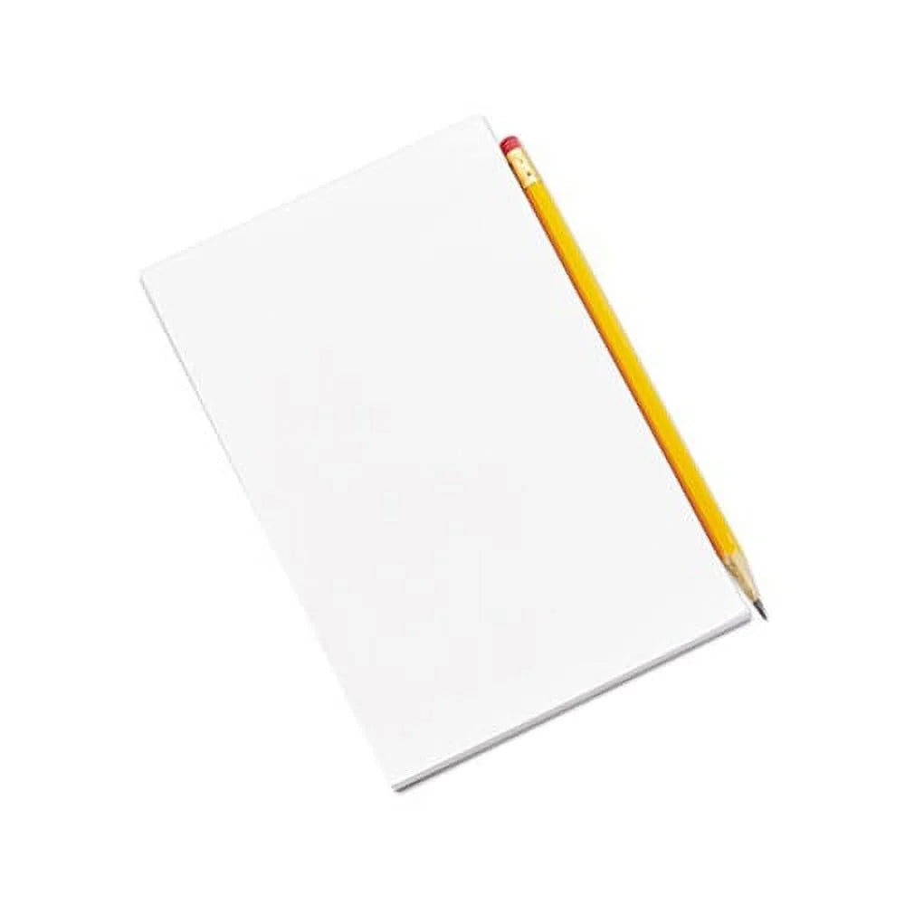 Scratch Pads Unruled, 4 X 6, White, 100 Sheets, 12/Pack
