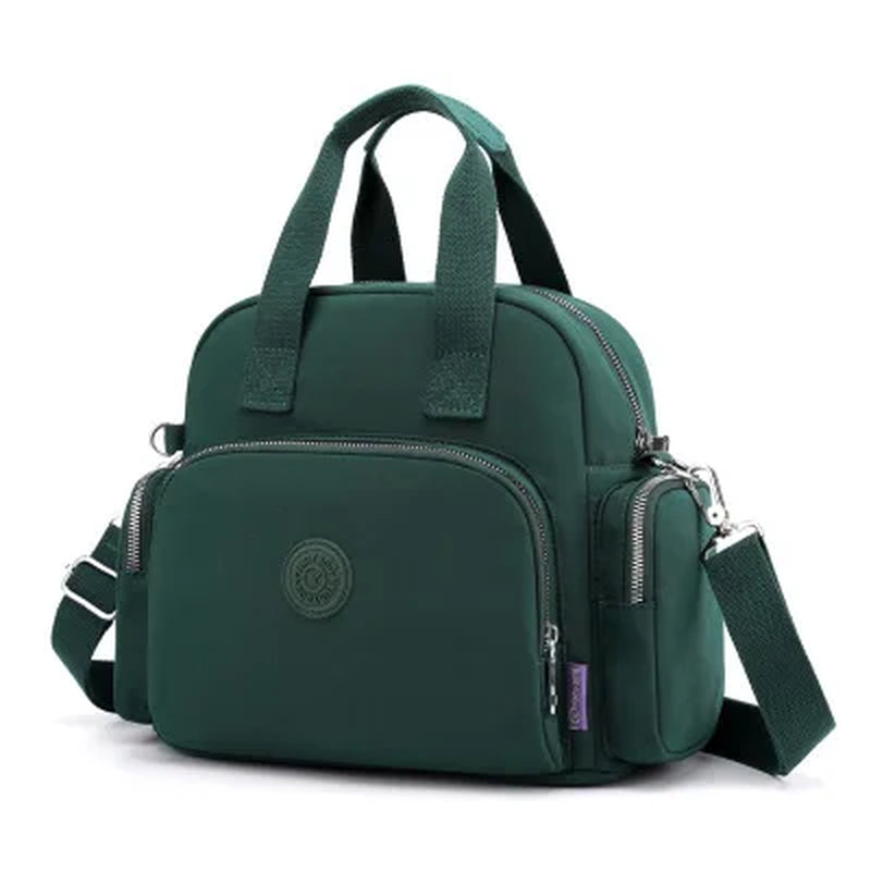 Woman Handbags 2023 New Candy Color Casual Shoulder Bags Concealed USB Charging Women Messenger Bags Multifunction Back Pack