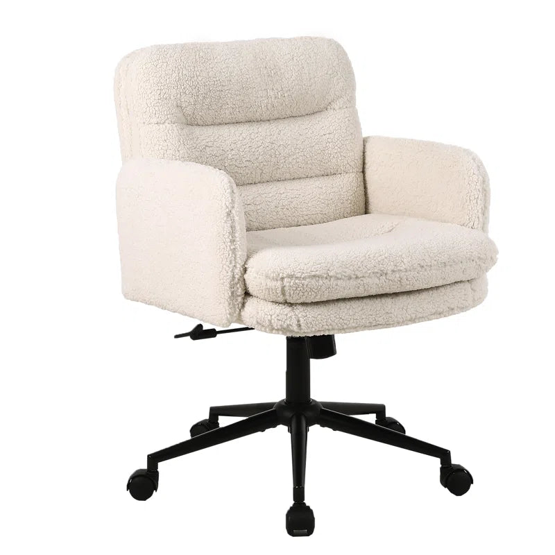 Jaythan Upholstered Office Chair Desk Chair Home Office Task Chair with Armrest