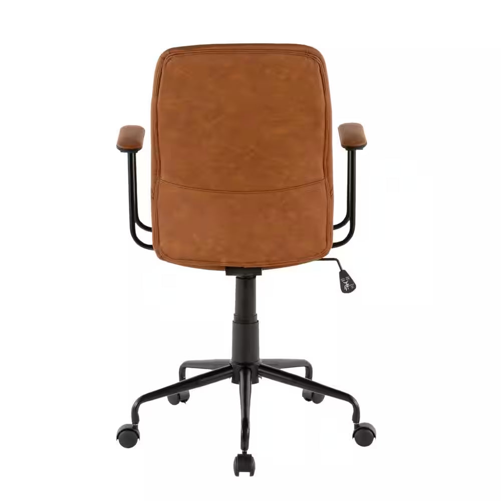 Frederick Brown Faux Leather Office Chair