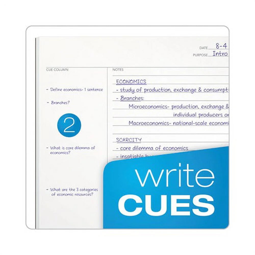 Focusnotes Steno Book Pitman Rule, 6 X 9, White, 80 Sheets
