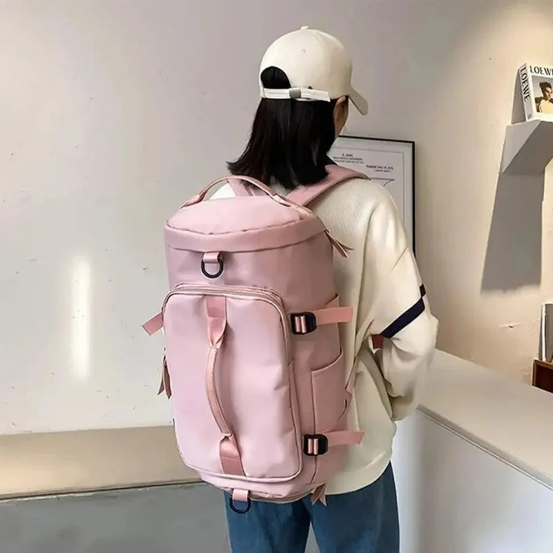 Outdoor Backpacks Waterproof Sport Travel Back Pack Fitness Backpack Big Capacity Travel Bag Shoe Barn Backpacks