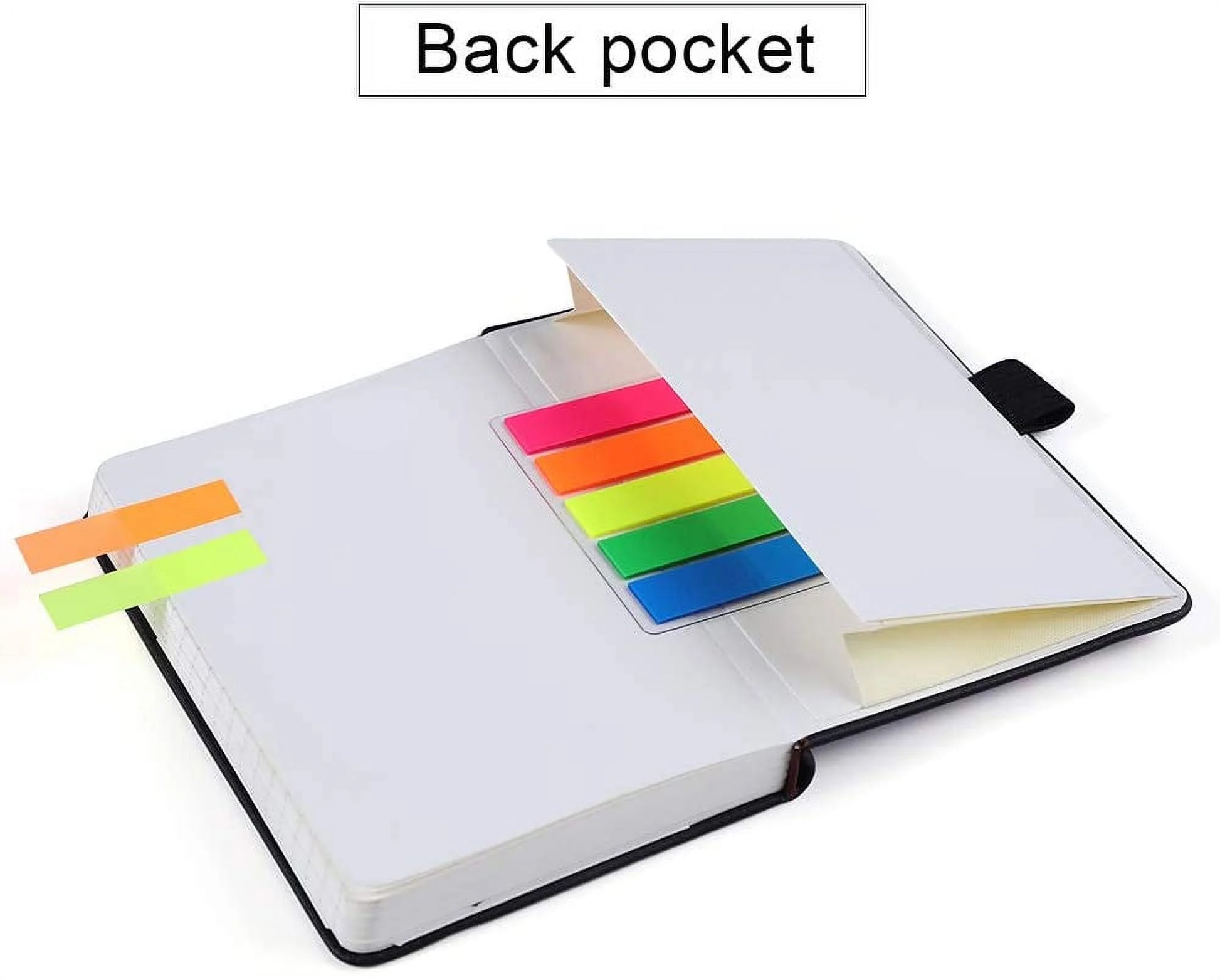 TUL Custom Notetaking System Discbound Notebook, Letter Size, Leather Cover, Black