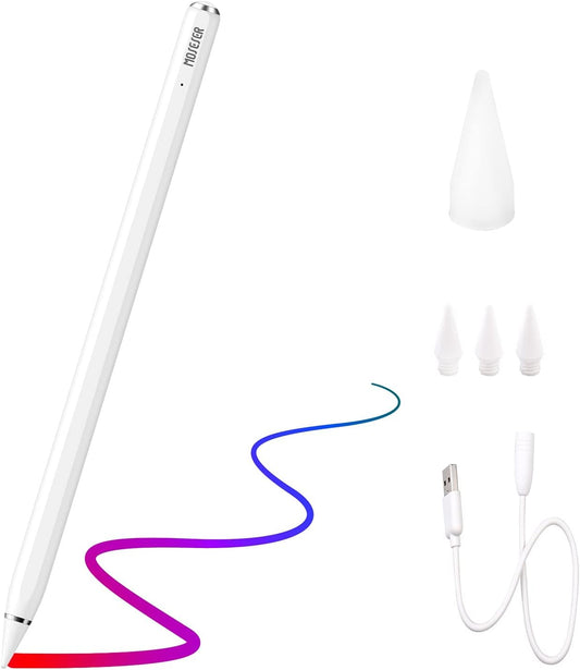 Stylus Pen for Ipad (2018-Later) with Tilt,Palm Rejection& Magnetic Adsorption Technology, Compatible with Ipad Pro, Ipad Air 3/4 Gen, Ipad Mini 5